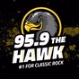 95.9 The Hawk - KZHK logo