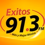 Exitos 91.3 - XHMLS logo