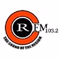 R FM 103.2 logo