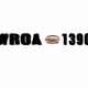 WROA 1390 - WROA logo
