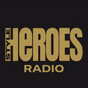 Heroes style logo