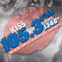 KISS 105.3 - KQIS logo