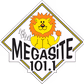 Megasite FM 101.1 logo