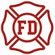 Lackawanna / Wayne Counties, PA Fire logo