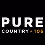 Pure Country 106 - CICX-FM logo