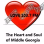 Love 103.7 - WVKX logo