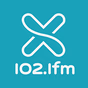 La X 102 logo