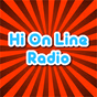 Hi On Line Radio - Gold logo