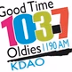 KDAO 1190 AM & 103.7 FM - KDAO logo