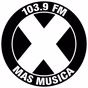 La X Más Música logo
