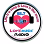 88.7 Love Music Radio logo