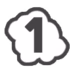 White Sky Radio 1 logo