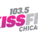 103.5 Kiss FM - WKSC-FM logo