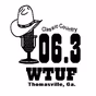 Classic Country 106.3 - WTUF logo