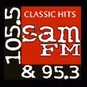 Sam FM 105.5 & 95.3 - W237CA logo