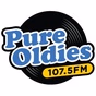 Pure Oldies 107.5 - WDBR-HD3 logo