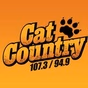 Cat Country 107.3 and 94.9 - K257AG logo