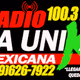 Logo de Radio 100.3 La Unika Mexicana - KMAK