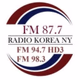 Logo de 라디오 코리아 뉴욕 - W252CS