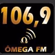 Logo de 106,9 Ômega FM