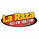 Logo de La Raza 93.1FM y 106.7FM - W226CW