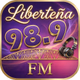 Logo de Libertaña 98.9fm
