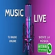 Logo de Music Live