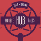 Logo de HUB Radio Network - KFGG-LP