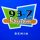 Logo de Rhythm 93.7 FM Benin