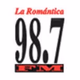 Logo de La Romántica 98.7 FM