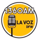 Logo de La Voz 1360AM - KMNY
