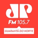Logo de Jovem Pan FM 105.7 Guarantã