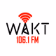 Logo de WAKT 106.1FM - WAKT-LP