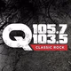 Logo de Q105.7/103.5 - WQBK-FM