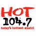 Logo de HOT 104.7 - KKLS-FM