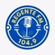 Logo de Rádio Regente 104.9 FM