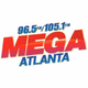 Logo de La Mega 96.5 y 105.1 - WCHK