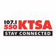 Logo de 107.1 FM 550 AM KTSA - KTSA