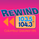 Logo de Rewind 103.5/104.3 - WNND