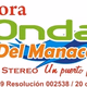 Logo de Ondas Del Manacacias 107.8