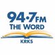 Logo de 94.7FM The Word - KRKS-FM