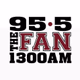 Logo de 95.5 The Fan - WFRX