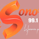 Logo de La sonora 99.1 FM