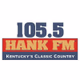 Logo de 105.5 Hank FM - WLXO