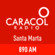 Logo de Caracol Radio  Santa Marta