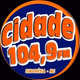 Logo de Rádio Cidade 104.9 FM