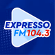 Logo de Rádio Expresso FM 104.3