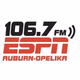 Logo de ESPN 106.7 FM Auburn-Opelika - WGZZ-HD3