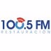 Logo de 100.5 FM Restauración