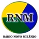 Logo de Rádio Novo Milênio